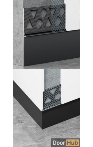 2cm Flexible Skirting Board for Curved Walls in the UAE